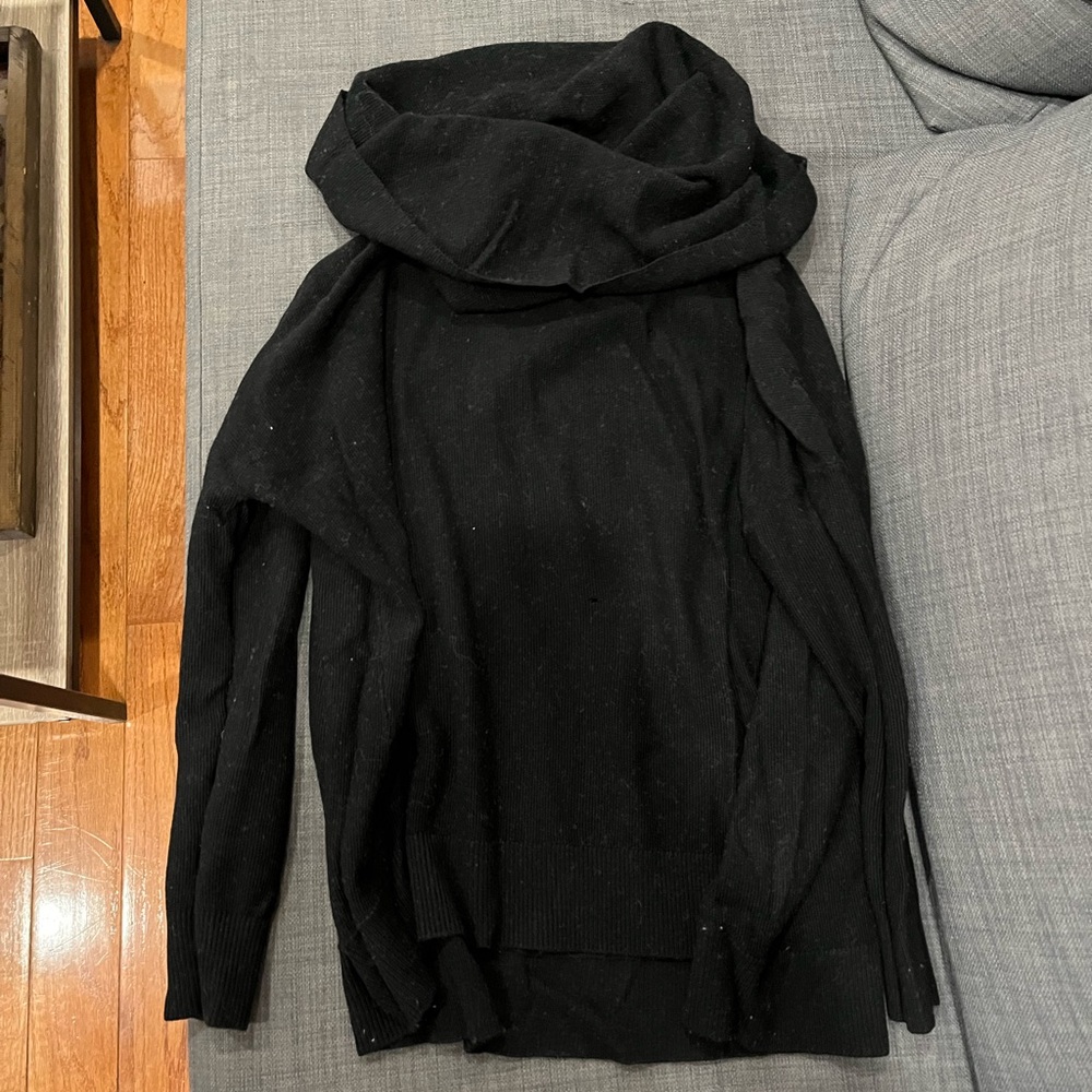 Black Joie Women’s Cowl Neck Sweater Size Small